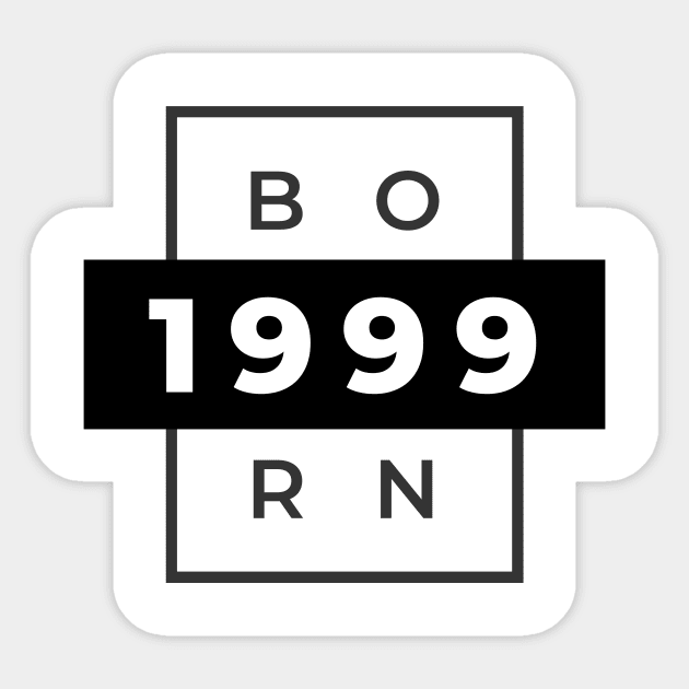 1999 Born Sticker by Riniwijaya 